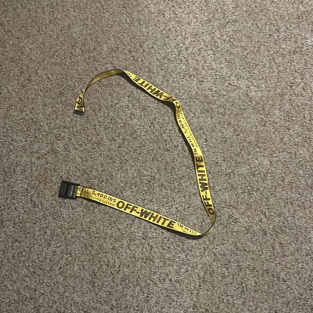 Off white belt